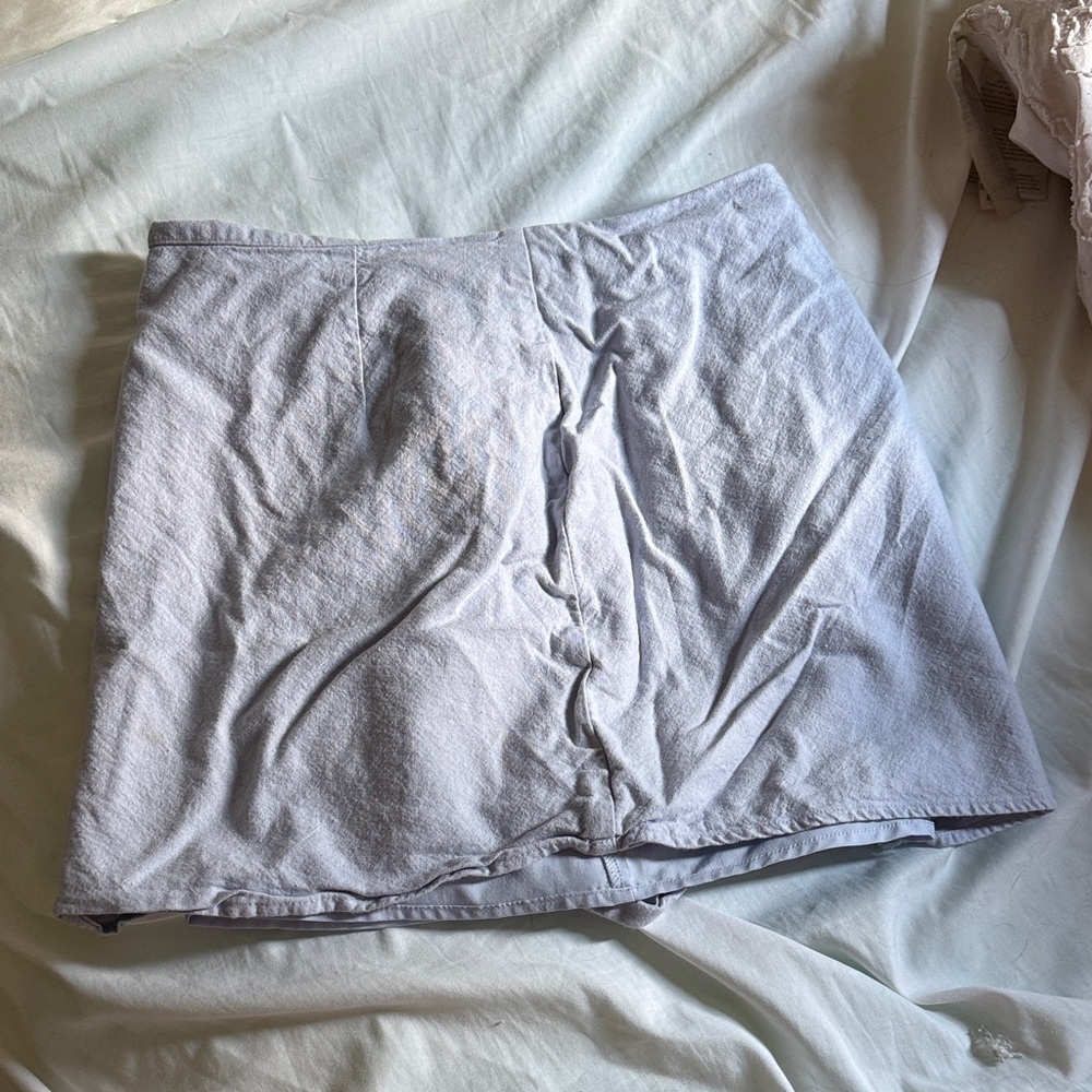Forever 21 Light Gray Mini Skirt